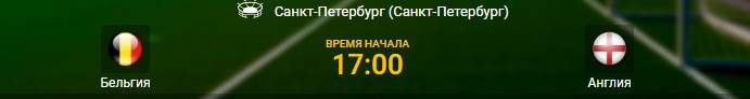Бельгия - Англия