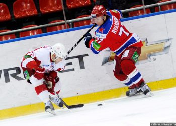 ЦСКА спасся в матче с «Витязем», трижды забросив в 3 периоде