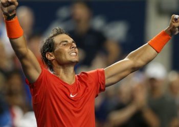 Надаль—Циципас, Халеп—Стивенс в финале. Хачанов уступил в 1/2. Макарова — финалист в паре