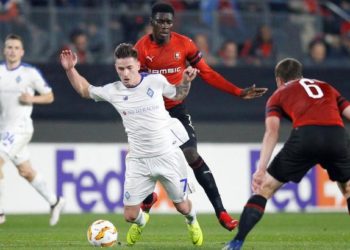 «Динамо» Киев уверенно переиграл французский «Ренн» и возглавил группу К