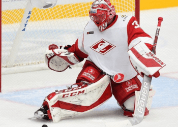 Первый «сухарь» Гудачека помог «Спартаку» разгромить «Йокерит»