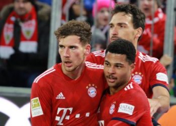 «Бавария» крупно переиграла «Штутгарт» в матче Бундеслиги
