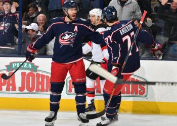 Гол + пас Панарина помогли «Коламбусу» победить «Нью-Джерси»