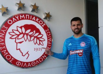 Лодыгин подписал контракт с греческим «Олимпиакосом»
