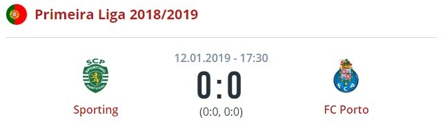 Спортинг - Порту