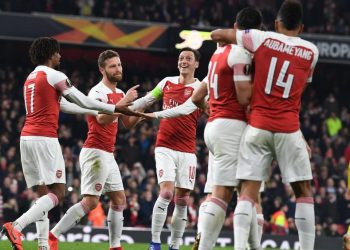 «Арсенал» нивелировал отставание от БАТЭ и вышел в 1/8 финала Лиги Европы