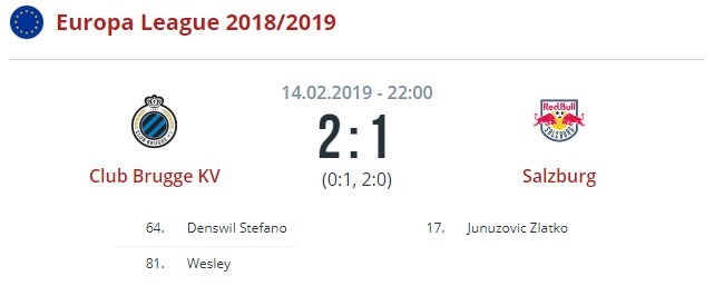 Брюгге - Зальцбург