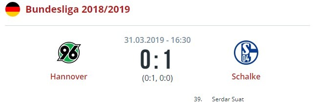 Ганновер - Шальке