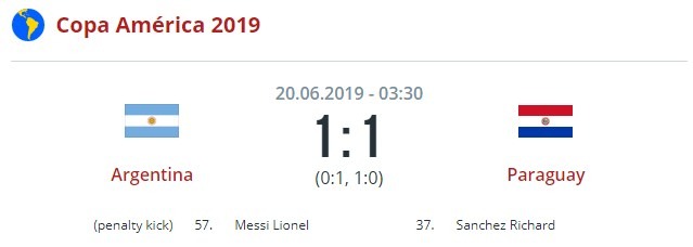 Аргентина - Парагвай