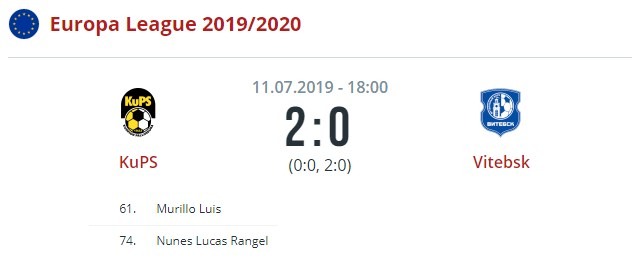 КуПС - Витебск