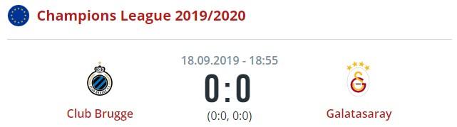 Брюгге - Галатасарай