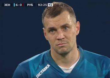 Дзюба призвал засчитать собственный гол в ворота «Рубина»
