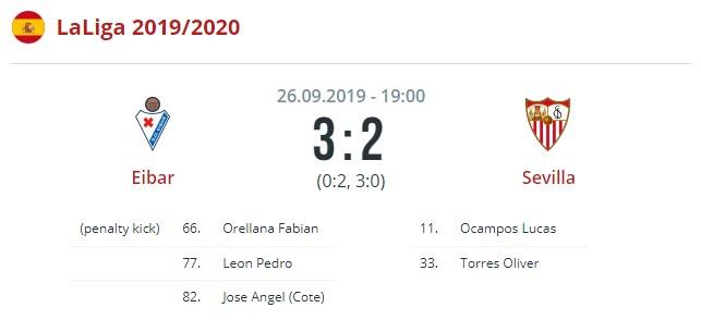 Эйбар - Севилья