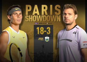 Прогноз Рафаэль Надаль – Стэн Вавринка (31 октября 2019), ставки и коэффициенты