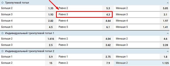 трехпутевой