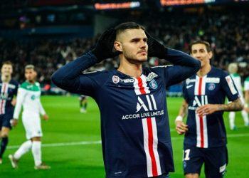 Хет-трик Икарди помог ПСЖ разгромить «Сент-Этьен» в Кубке Лиги