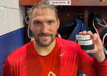 Овечкин оформил хет-трик за 4,5 минуты в победном матче «Вашингтона»