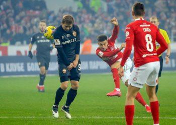 «Спартак» обыграл ЦСКА, потеряв Бакаева из-за сотрясения мозга