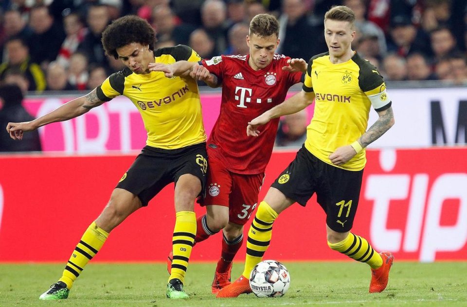 Ройс и Витсель отнимают мяч у Киммиха