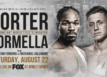 Прогноз Шон Портер — Себастьян Формелла (23 августа 2020), ставки и коэффициенты