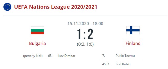 bulgaria - finland