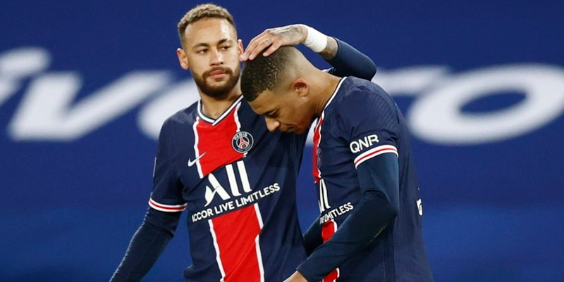 Неймар и Мбаппе