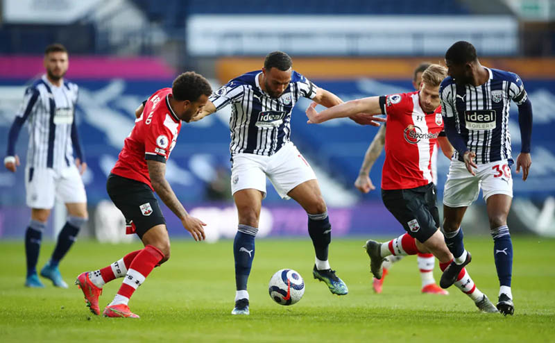 Вест Бромвич 3:0 Саутгемптон